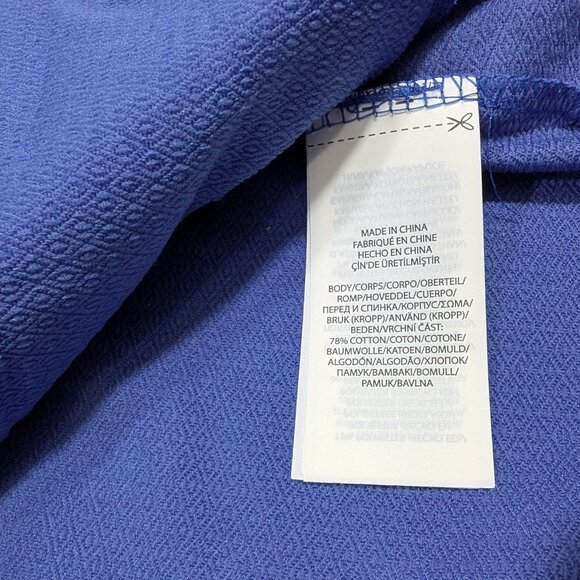 $198 Men`s RLX Ralph Lauren Golf 1/2-Zip Pullover Hoodie Blue Grey Size XL - Picture 8 of 8